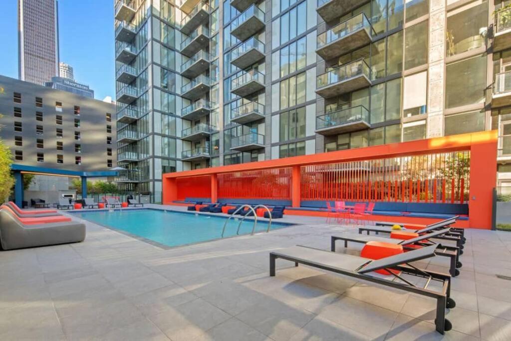 Top Floor High Rise 3 Bed Dtla Skyscraper Penthouse Лос-Анджелес Экстерьер фото