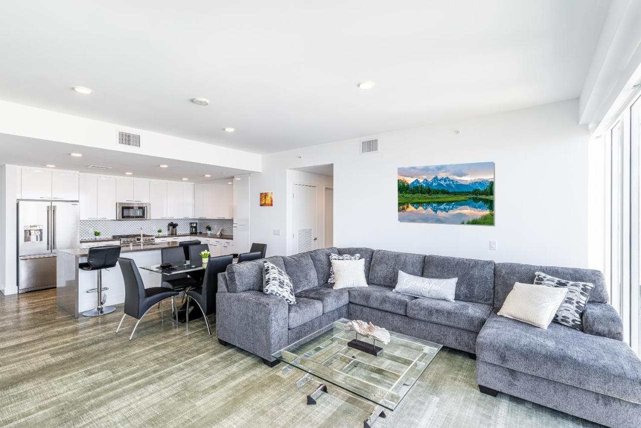 Top Floor High Rise 3 Bed Dtla Skyscraper Penthouse Лос-Анджелес Экстерьер фото
