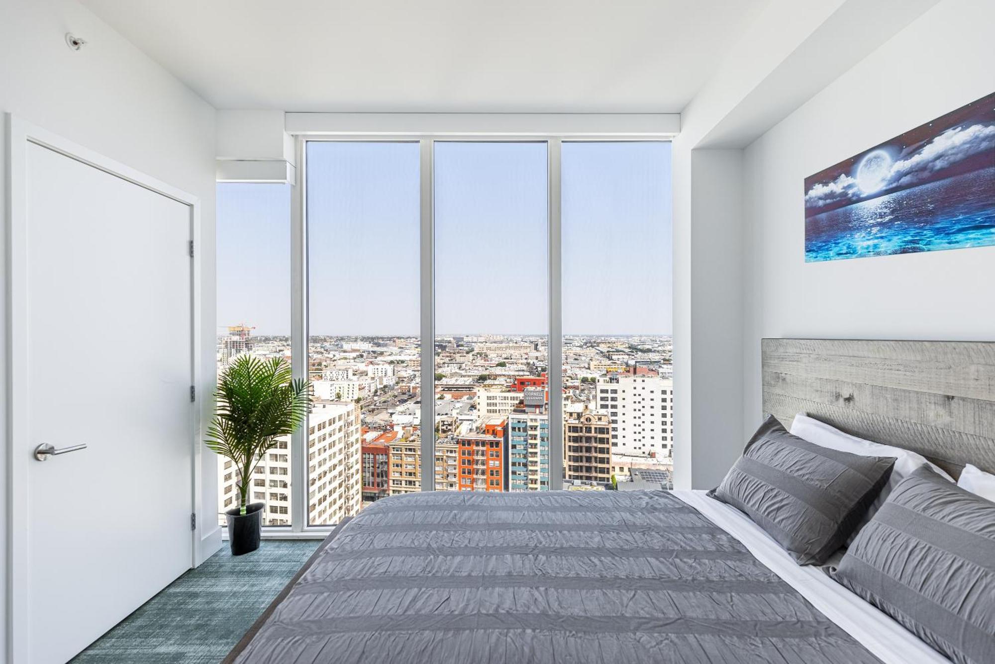 Top Floor High Rise 3 Bed Dtla Skyscraper Penthouse Лос-Анджелес Экстерьер фото