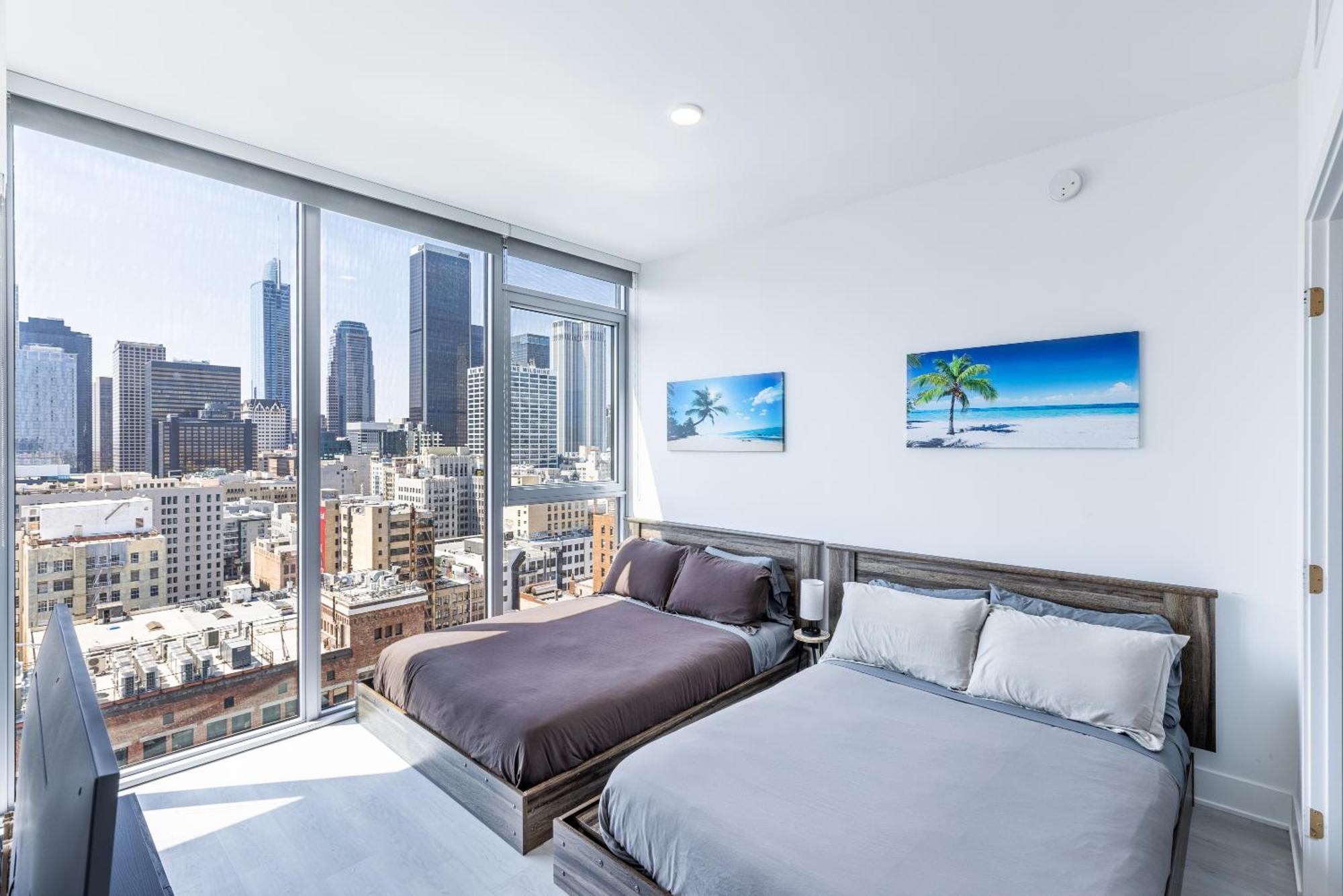 Top Floor High Rise 3 Bed Dtla Skyscraper Penthouse Лос-Анджелес Экстерьер фото