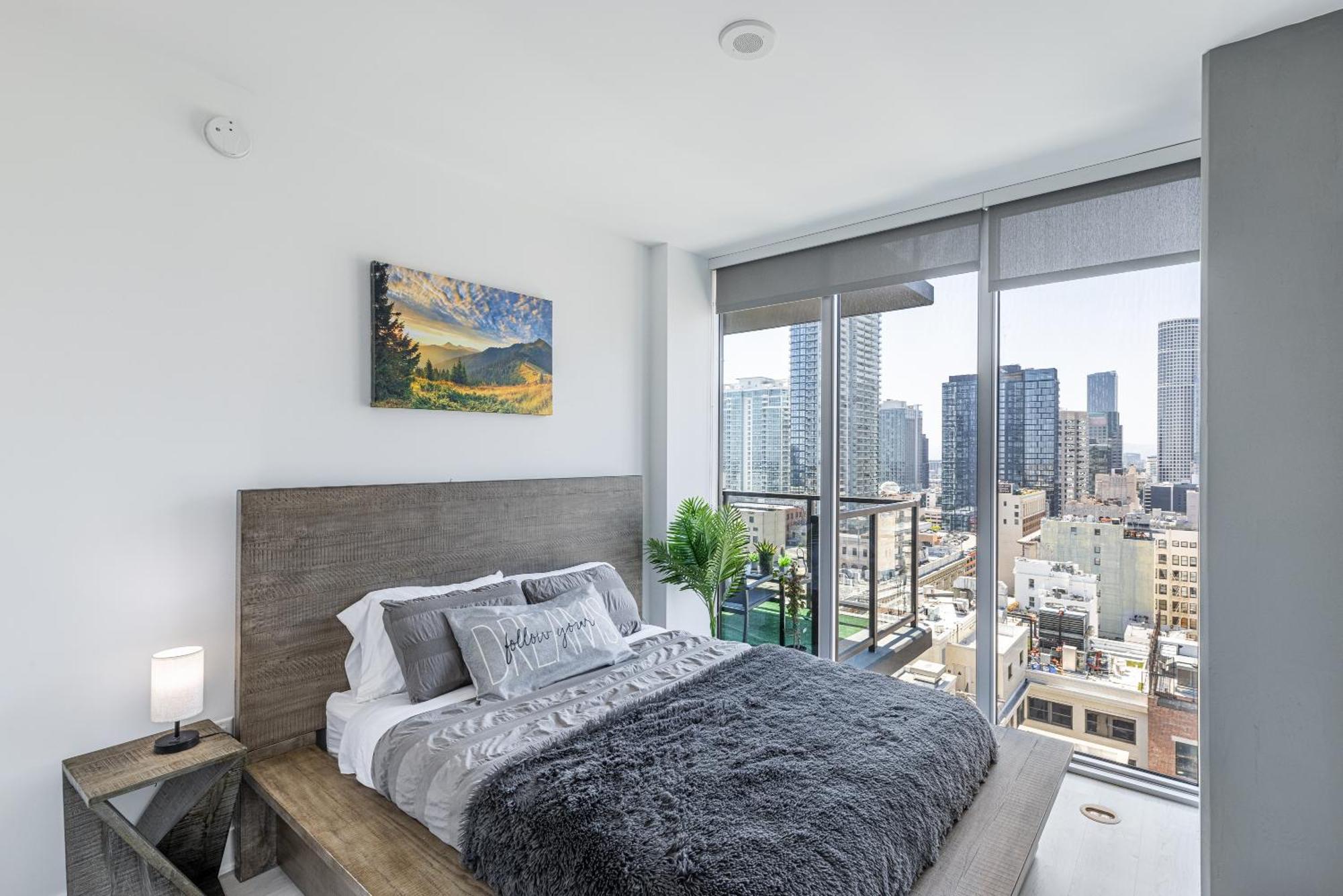 Top Floor High Rise 3 Bed Dtla Skyscraper Penthouse Лос-Анджелес Экстерьер фото