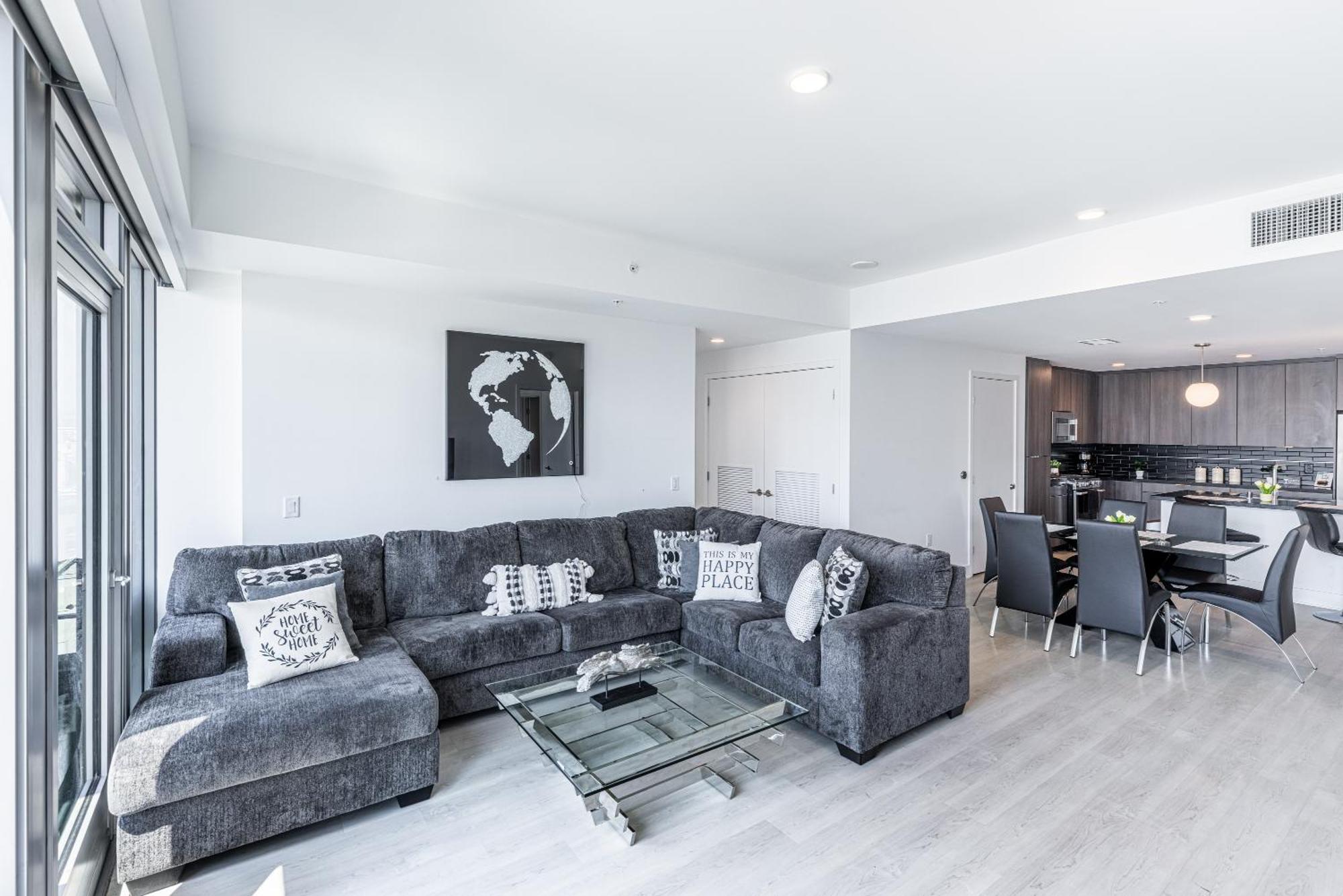 Top Floor High Rise 3 Bed Dtla Skyscraper Penthouse Лос-Анджелес Экстерьер фото