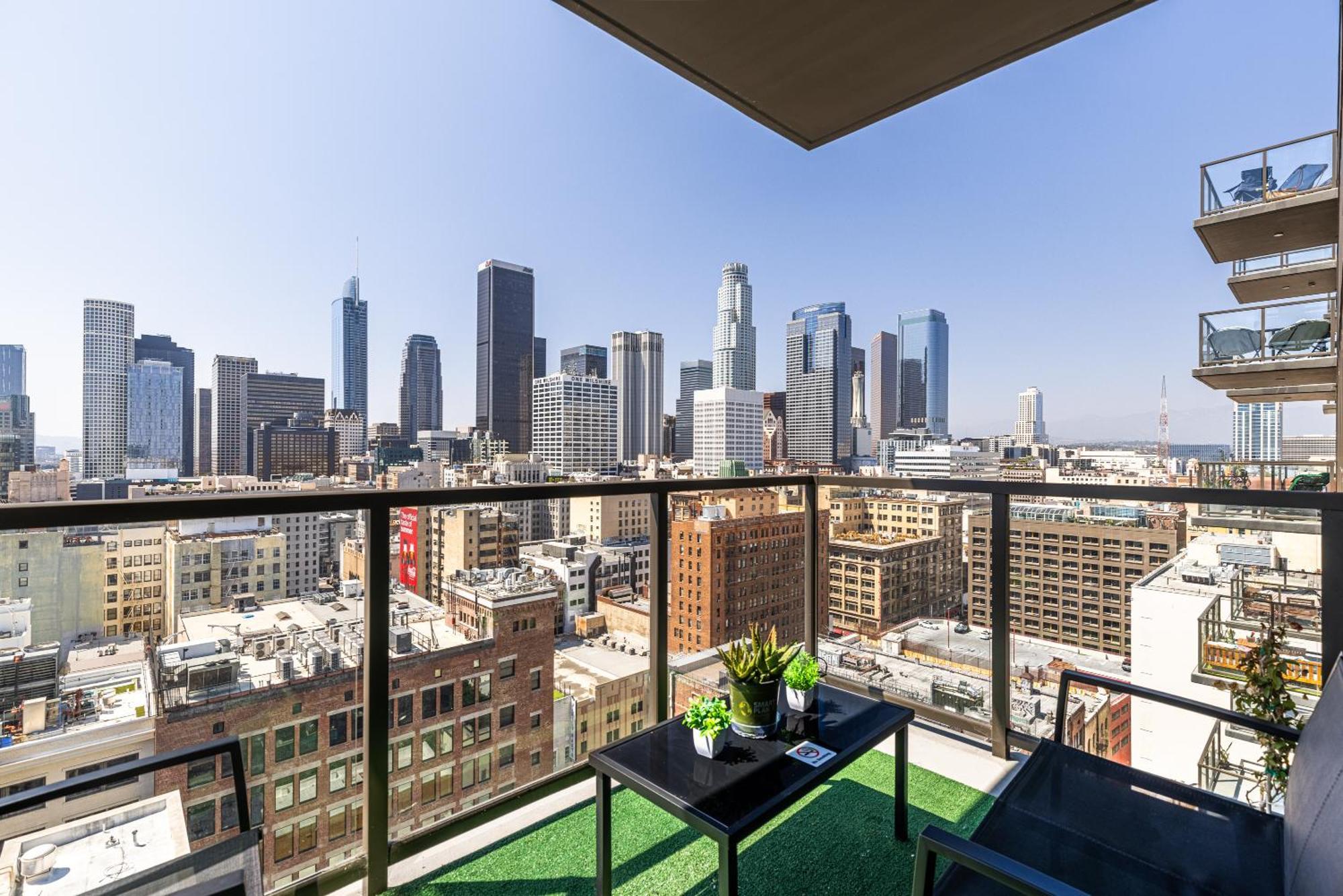 Top Floor High Rise 3 Bed Dtla Skyscraper Penthouse Лос-Анджелес Экстерьер фото